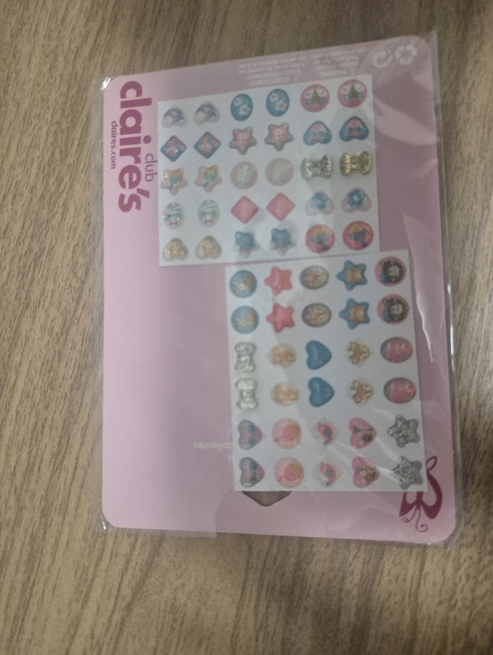 *5/$25* Claires Stick On Earstuds New In Packaging